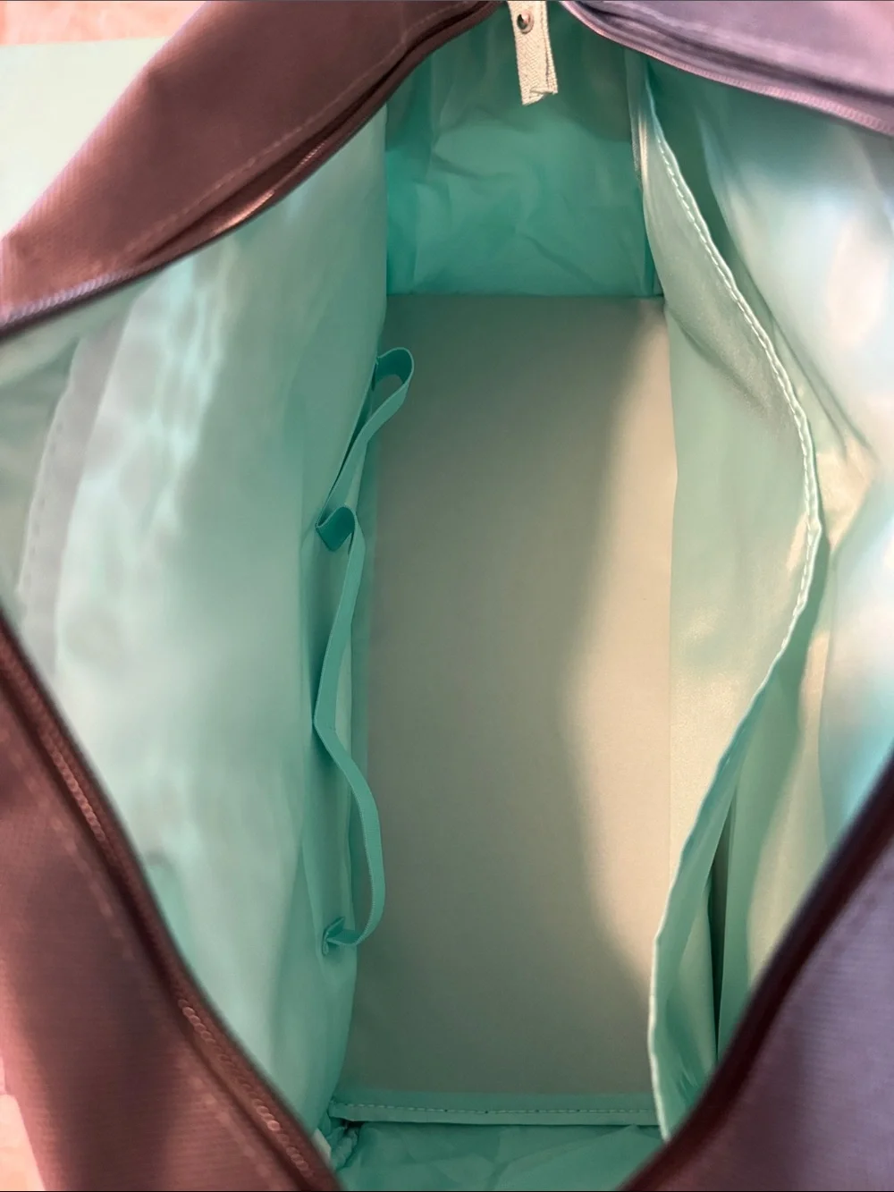 Baby boom Mint Leopard Print Baby Diaper Bag